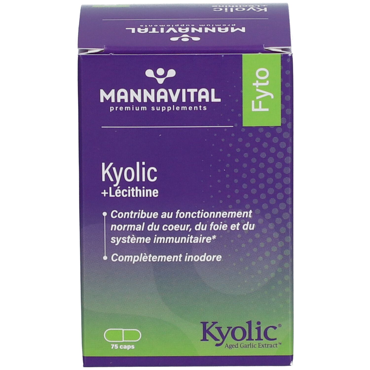 MannaVital Kyolic® + Lécithine