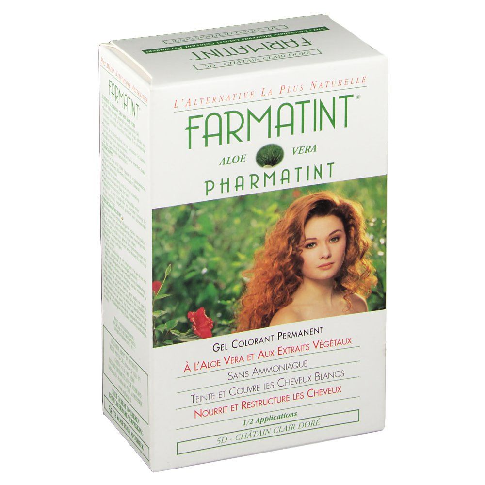 FARMATINT Gel Colorant Permanent Châtain Clair Doré 5D