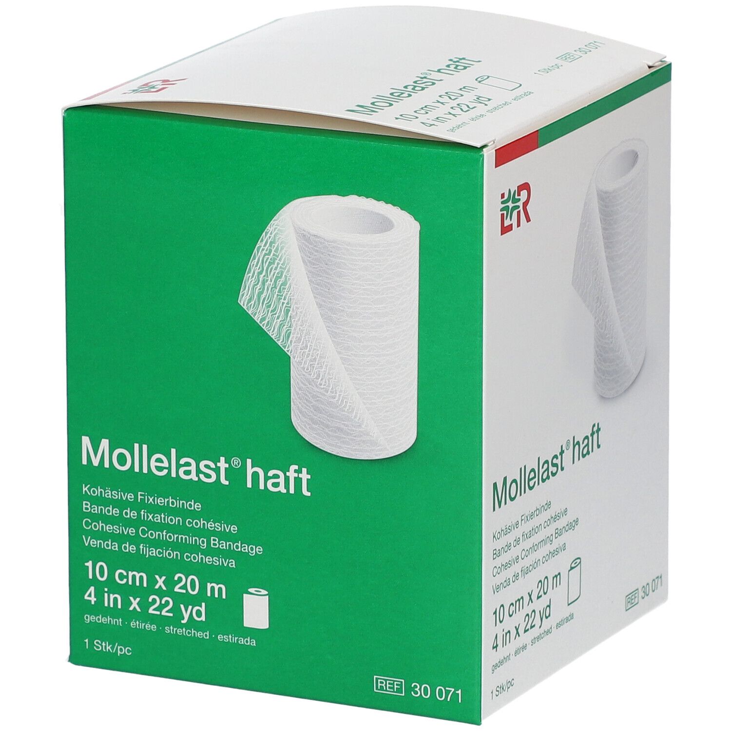 Mollelast® haft Kohäsive Fixierbinde Ref 30071 10 cm x 20 m
