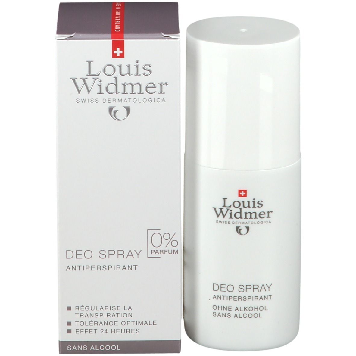 Louis Widmer Deo Spray Antiperspirant ohne Parfüm