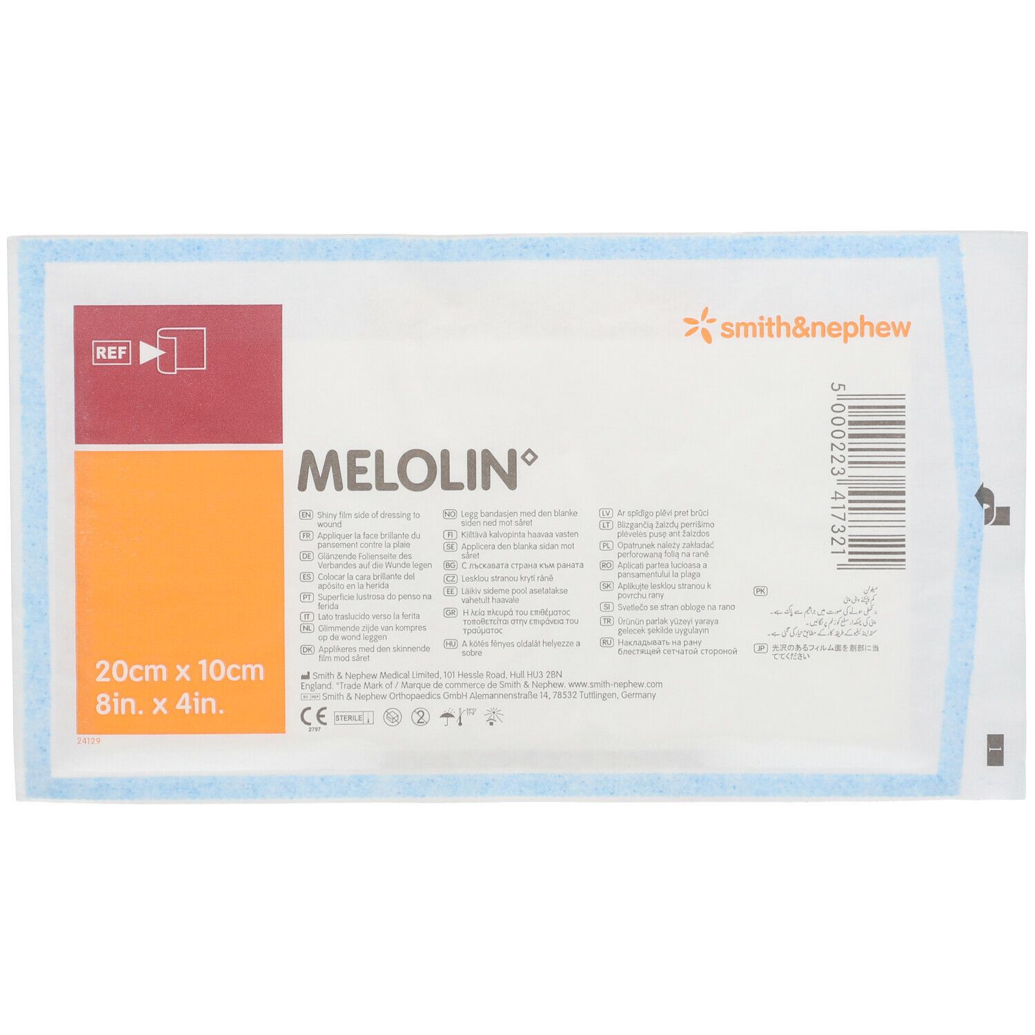 Melolin® Compresse Stérile 10 cm x 20 cm