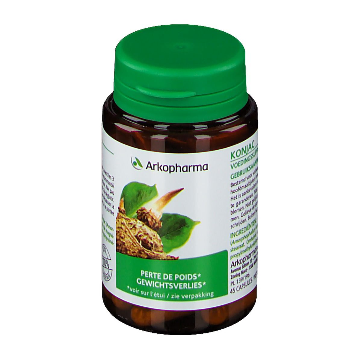 Arkocaps Konjac Pflanzlich