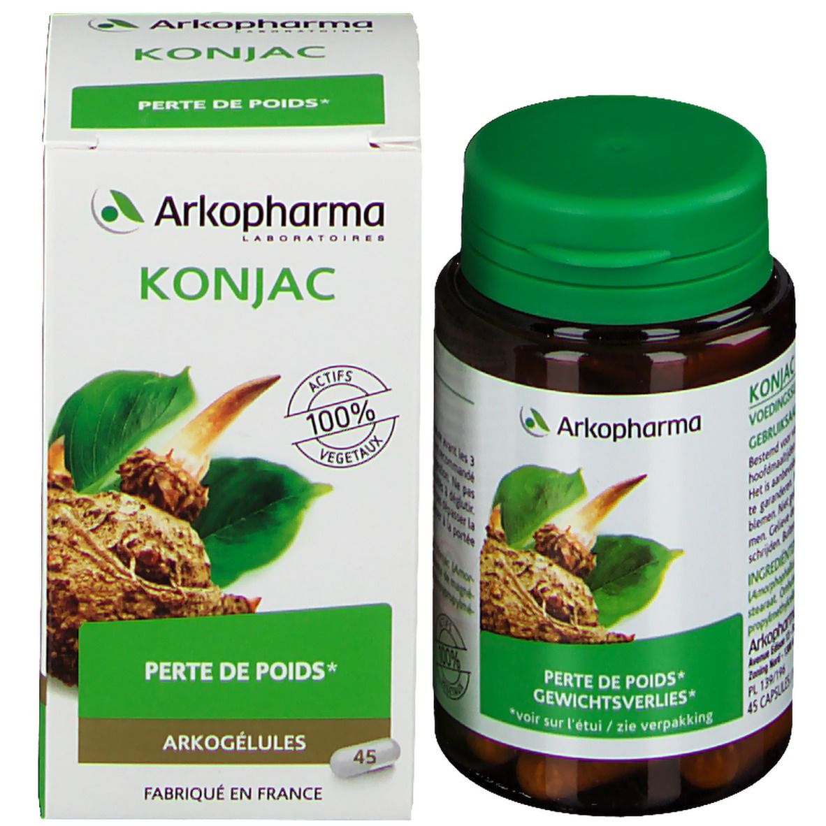 Arkocaps Konjac Pflanzlich