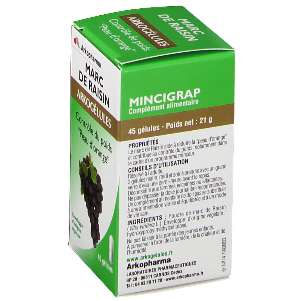 Arkopharma Arkogélules® Marc De Raisin