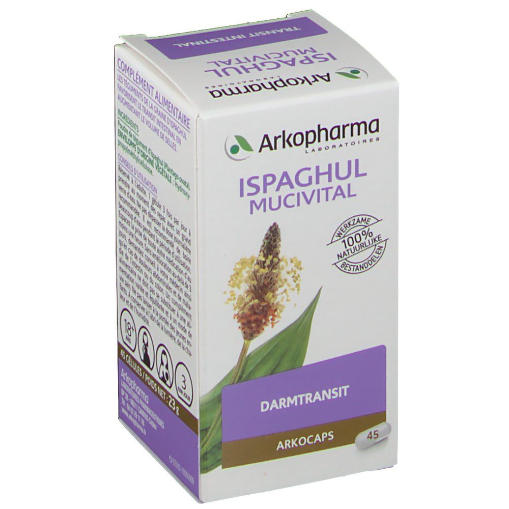 Arkocaps Mucivital Ispaghul pflanzlich 45 Kaps.
