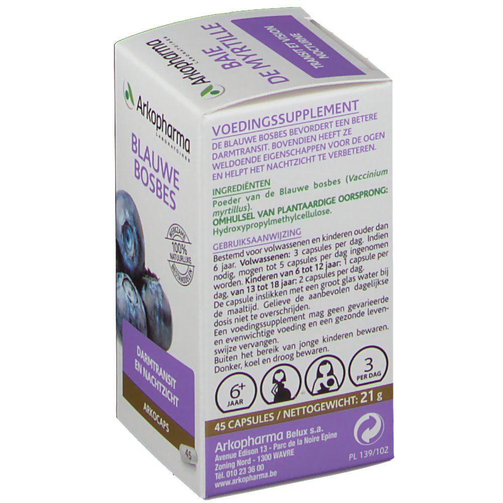 Arkocaps Heidelbeere Pflanzlich