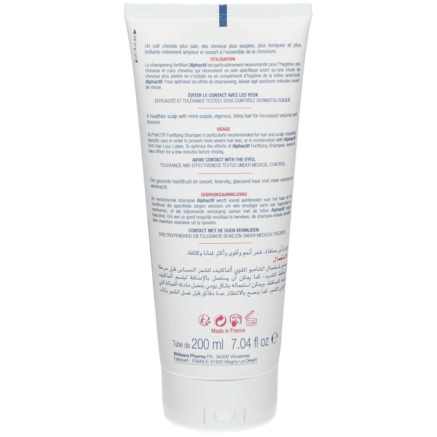 Item Dermatologie Alphactif Shampooing fortifiant