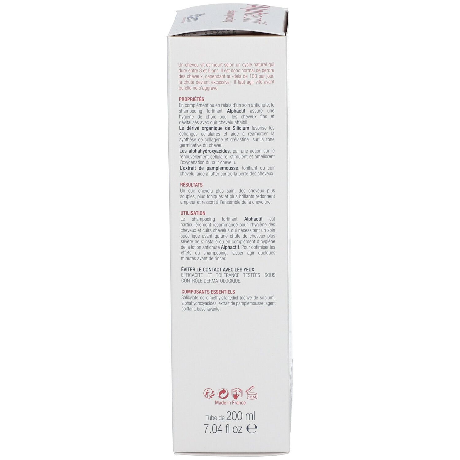Item Dermatologie Alphactif Shampooing fortifiant