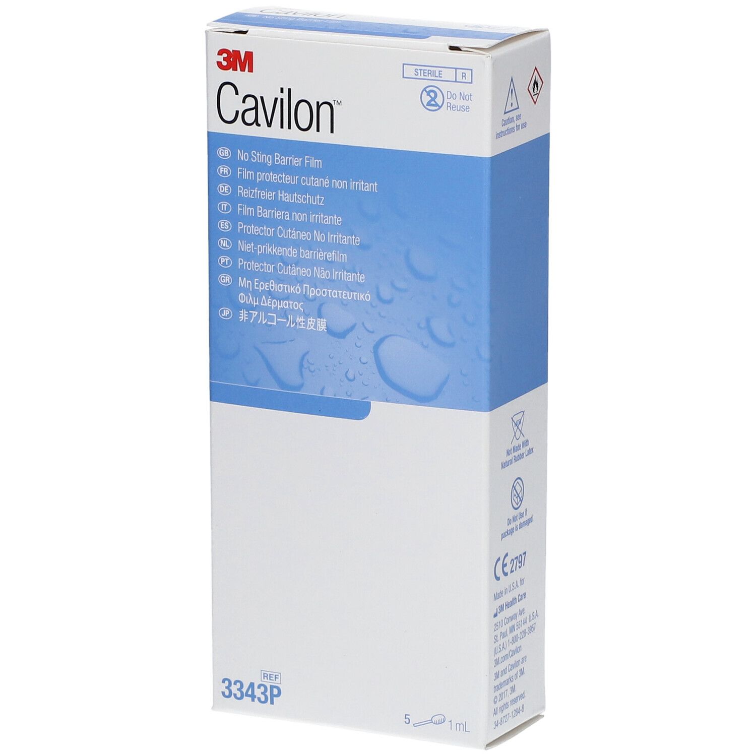 3M™ Cavilon™ Film Protecteur Cutané Non-Irritant