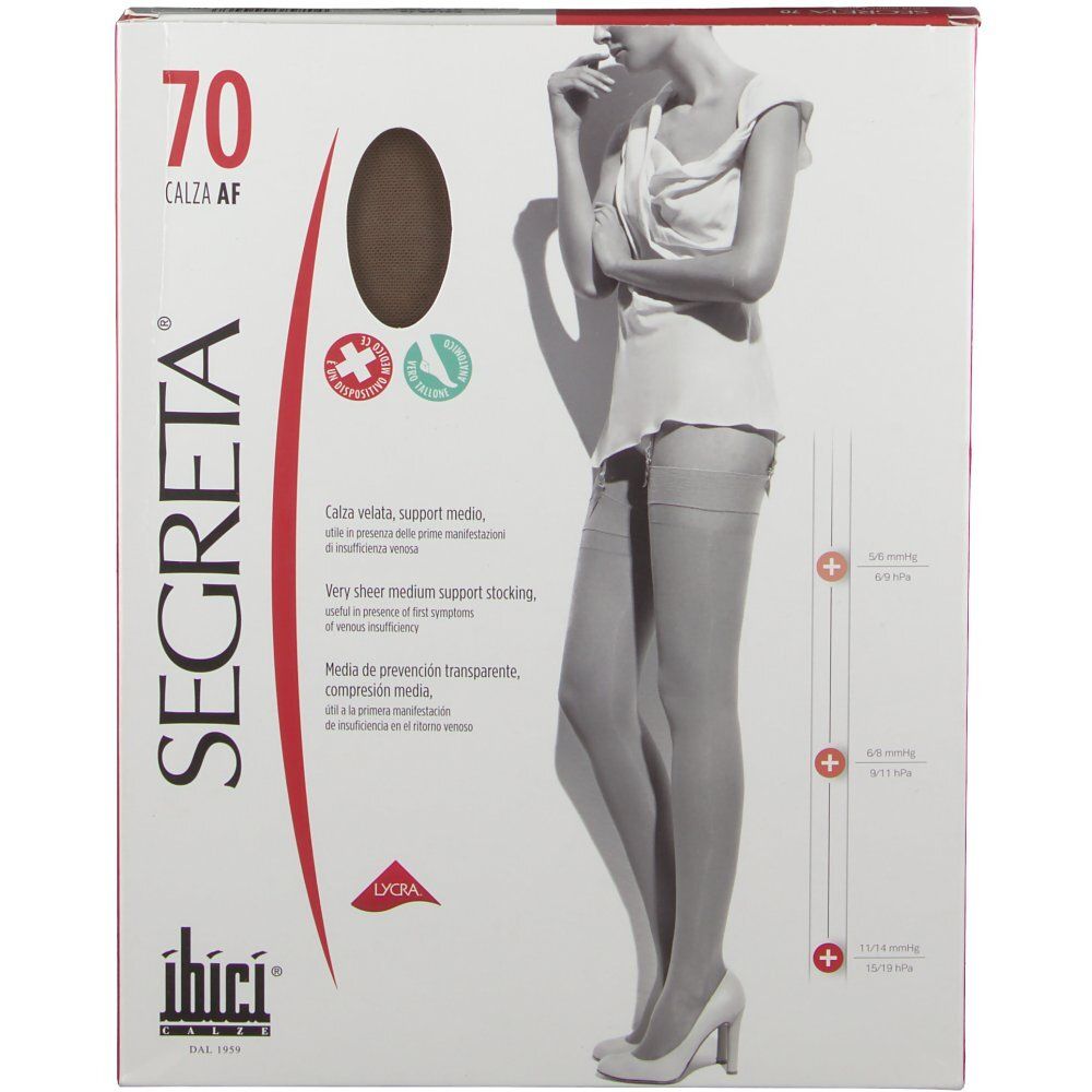 Ibici® Segreta® Bas de soutien 70 DEN 1 pc(s) - Redcare Apotheke