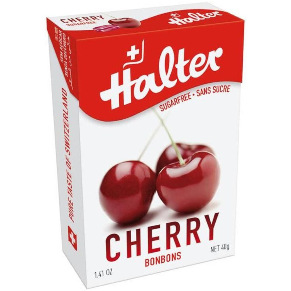 Halter Cherry Bonbons Zuckerfrei