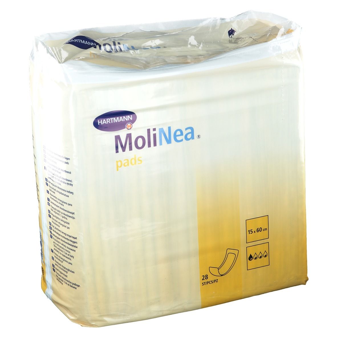 MoliNea® pads Couches 15 x 60 cm