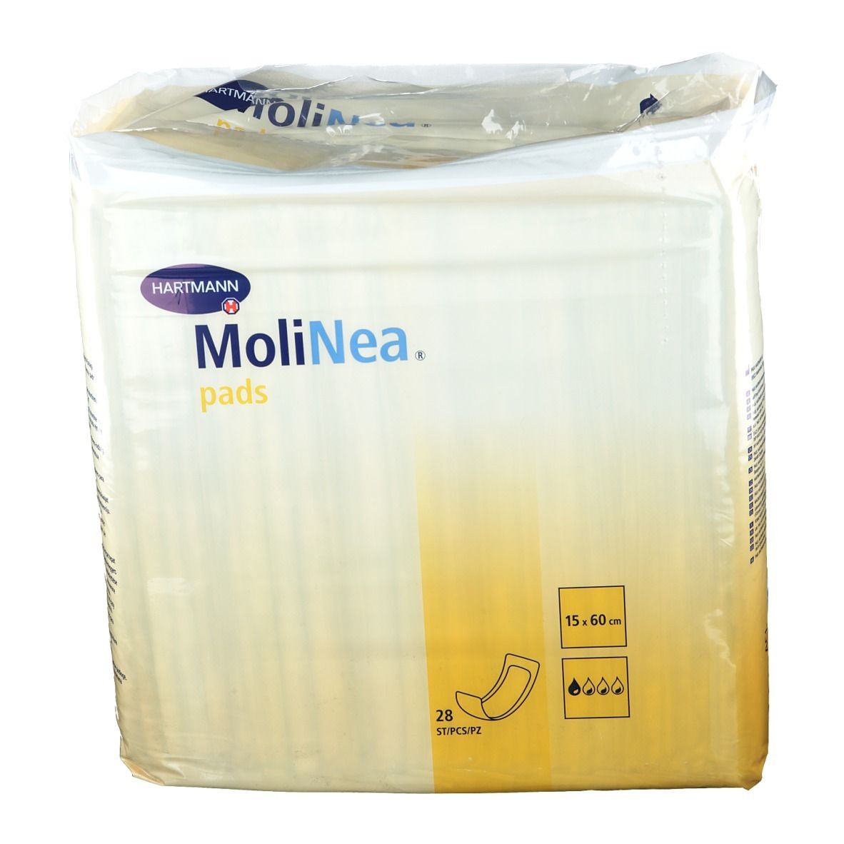MoliNea® pads Couches 15 x 60 cm