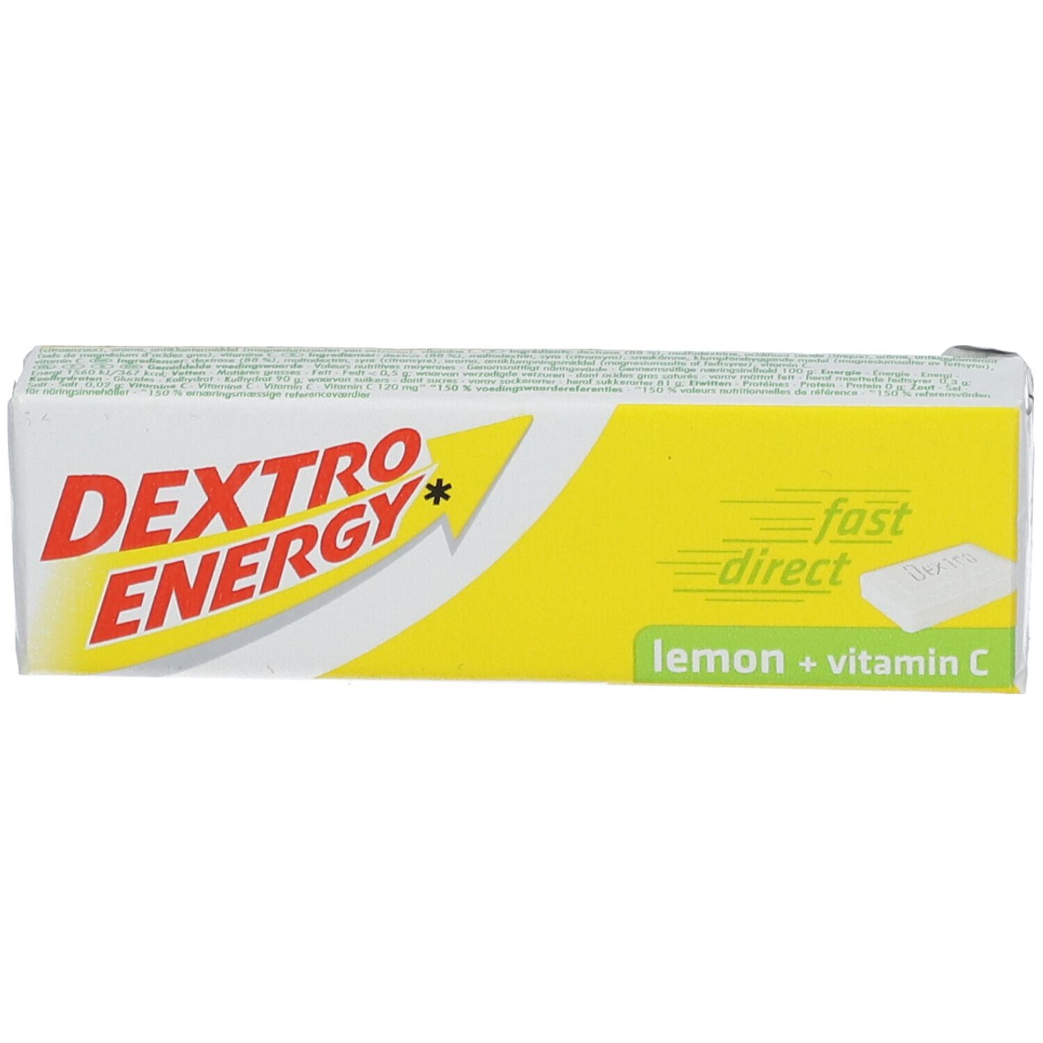 DEXTRO ENERGY Zitrone + Vitamin C