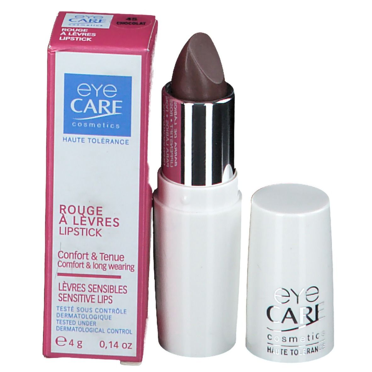 Augenpflege Hochverträglichkeit Lippenstift Schokolade 45