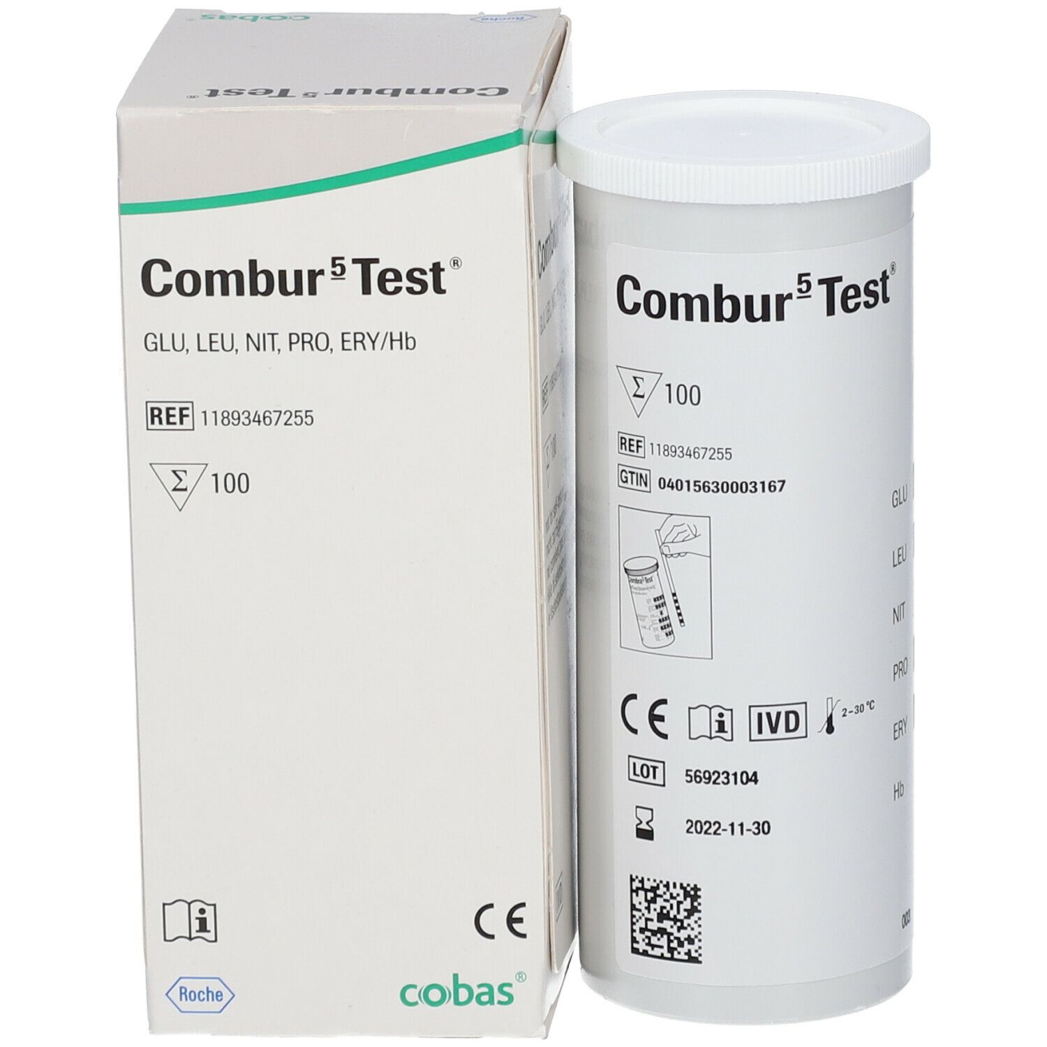 Combur 5 Test 100 pièces