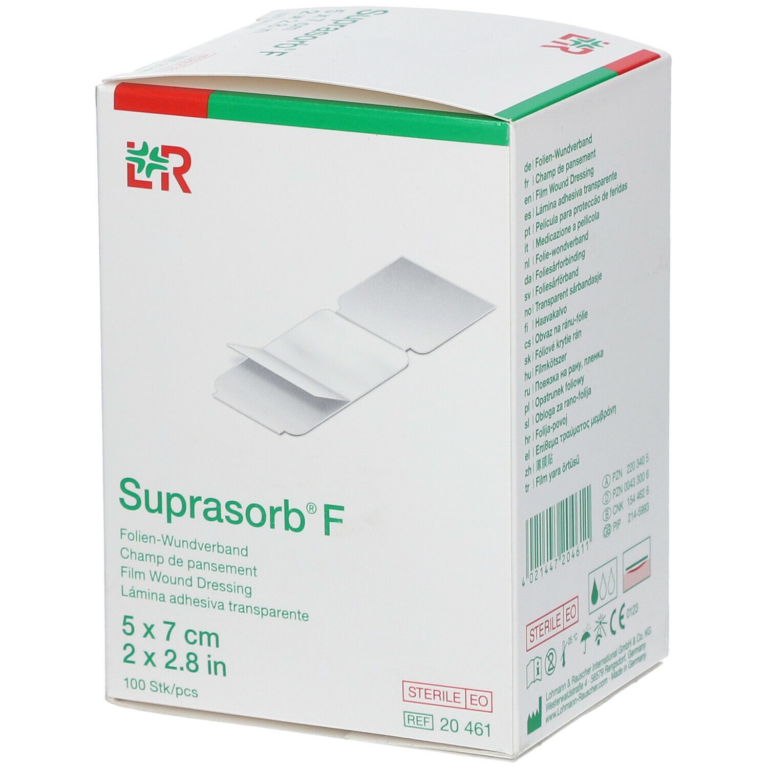Suprasorb® F 5 x 7 cm steril