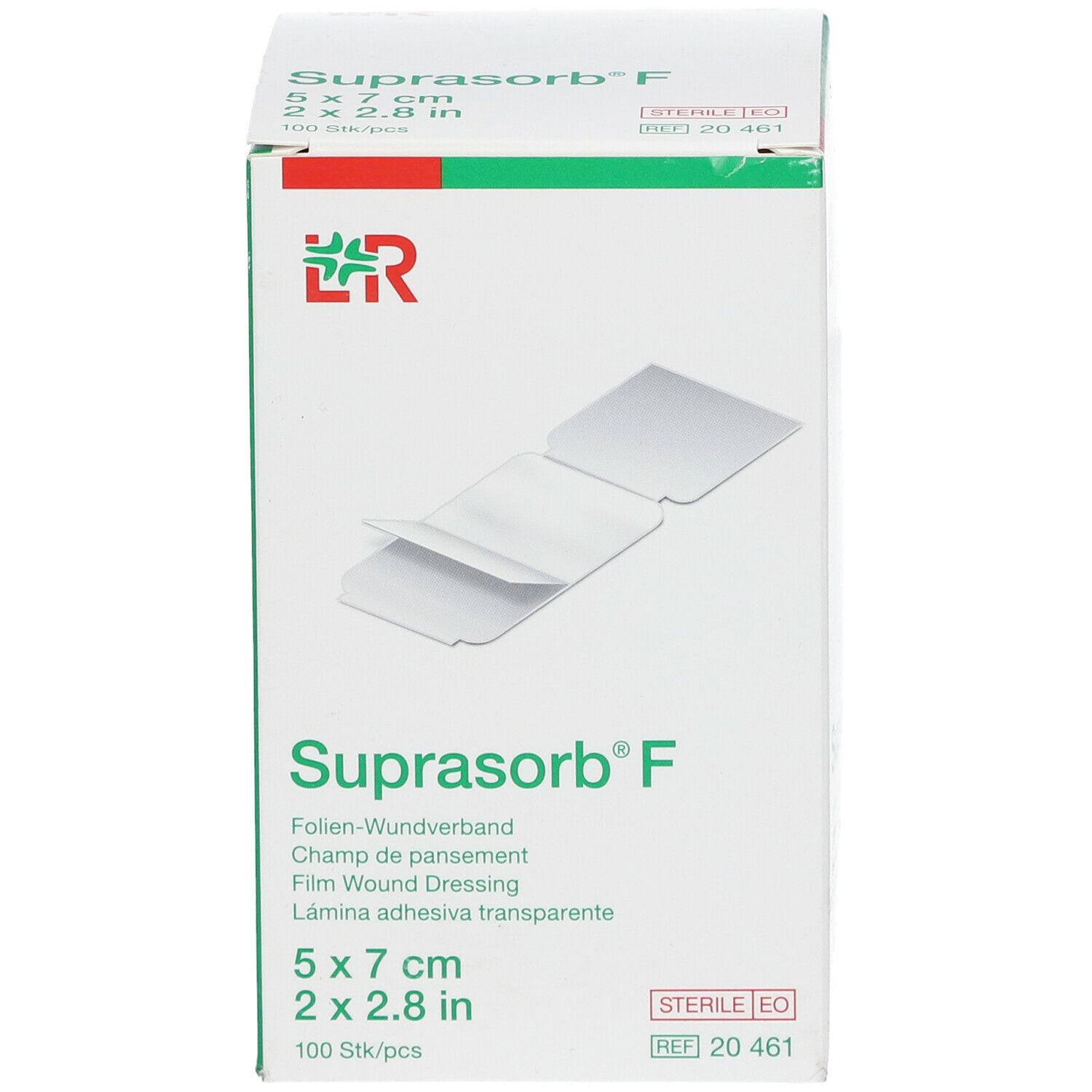 Suprasorb® F 5 x 7 cm steril