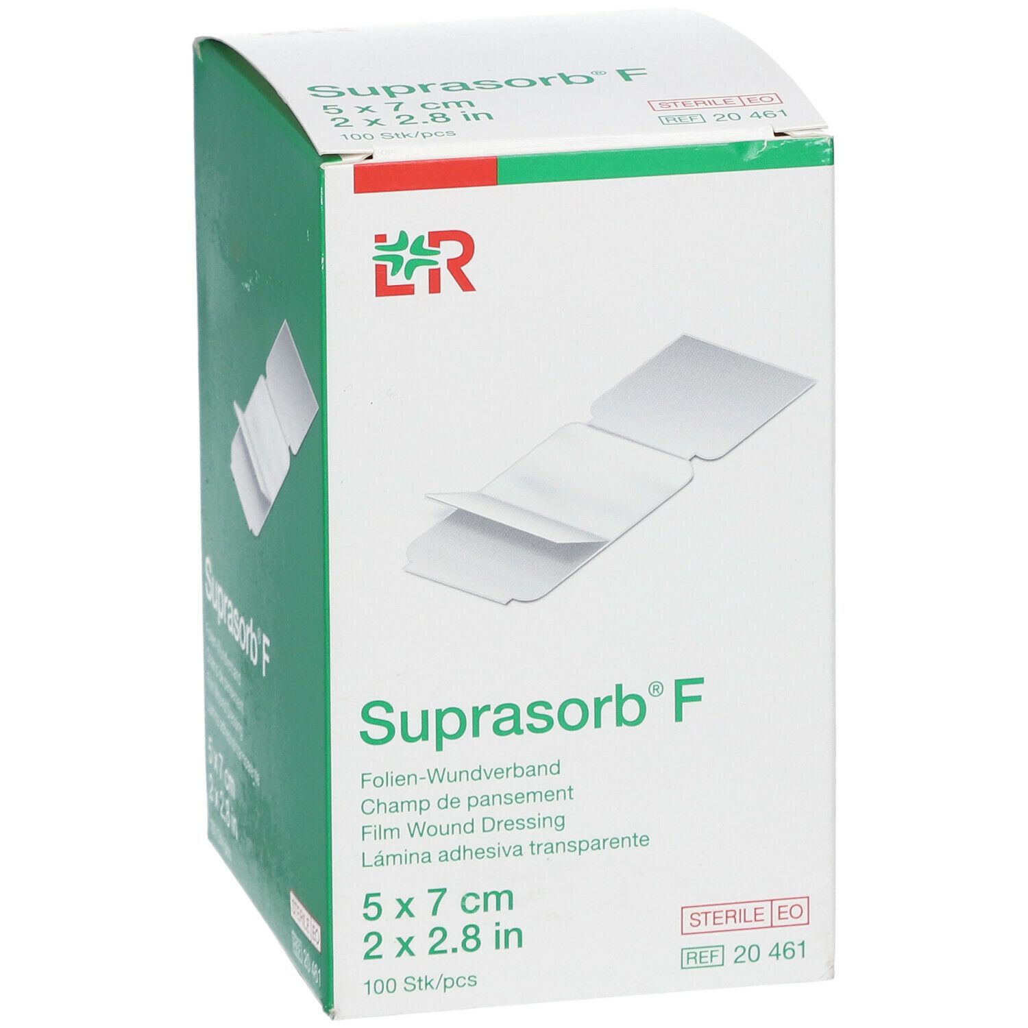 Suprasorb® F 5 x 7 cm steril