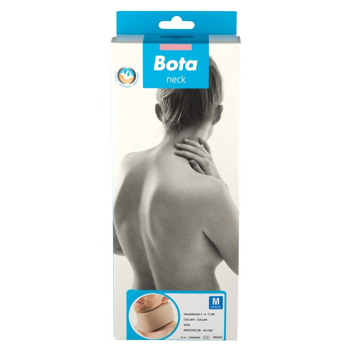 Bota Collier Cervical Modèle C Hauteur 7 Medium Skin