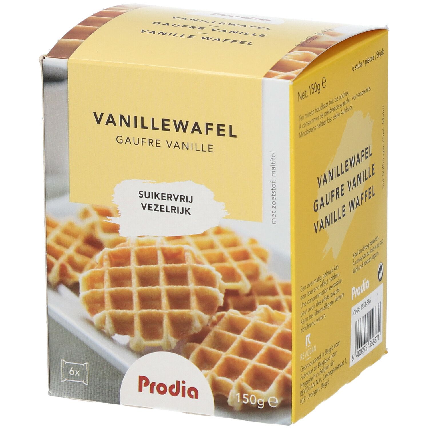 Prodia Vanille Waffeln