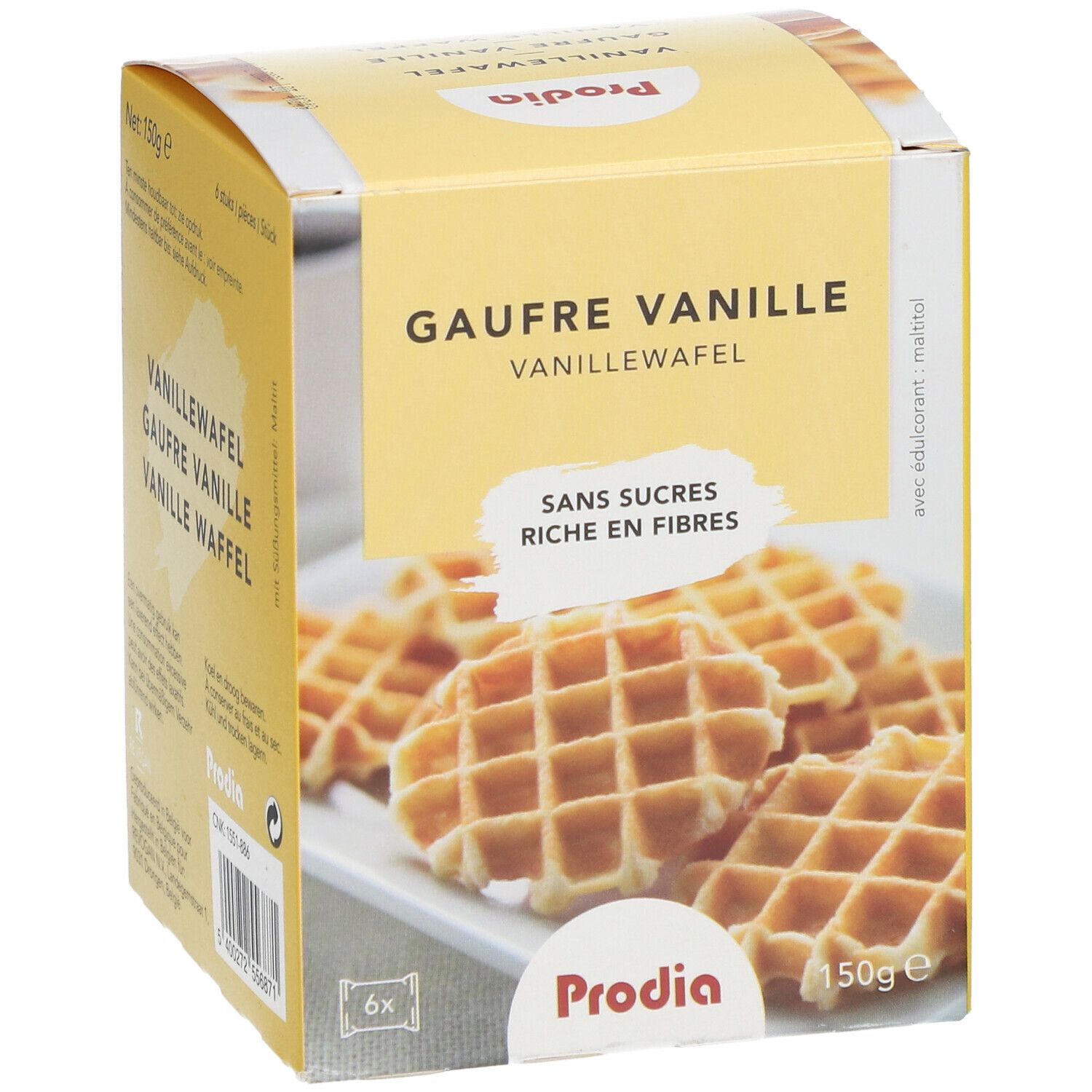 Prodia Vanille Waffeln