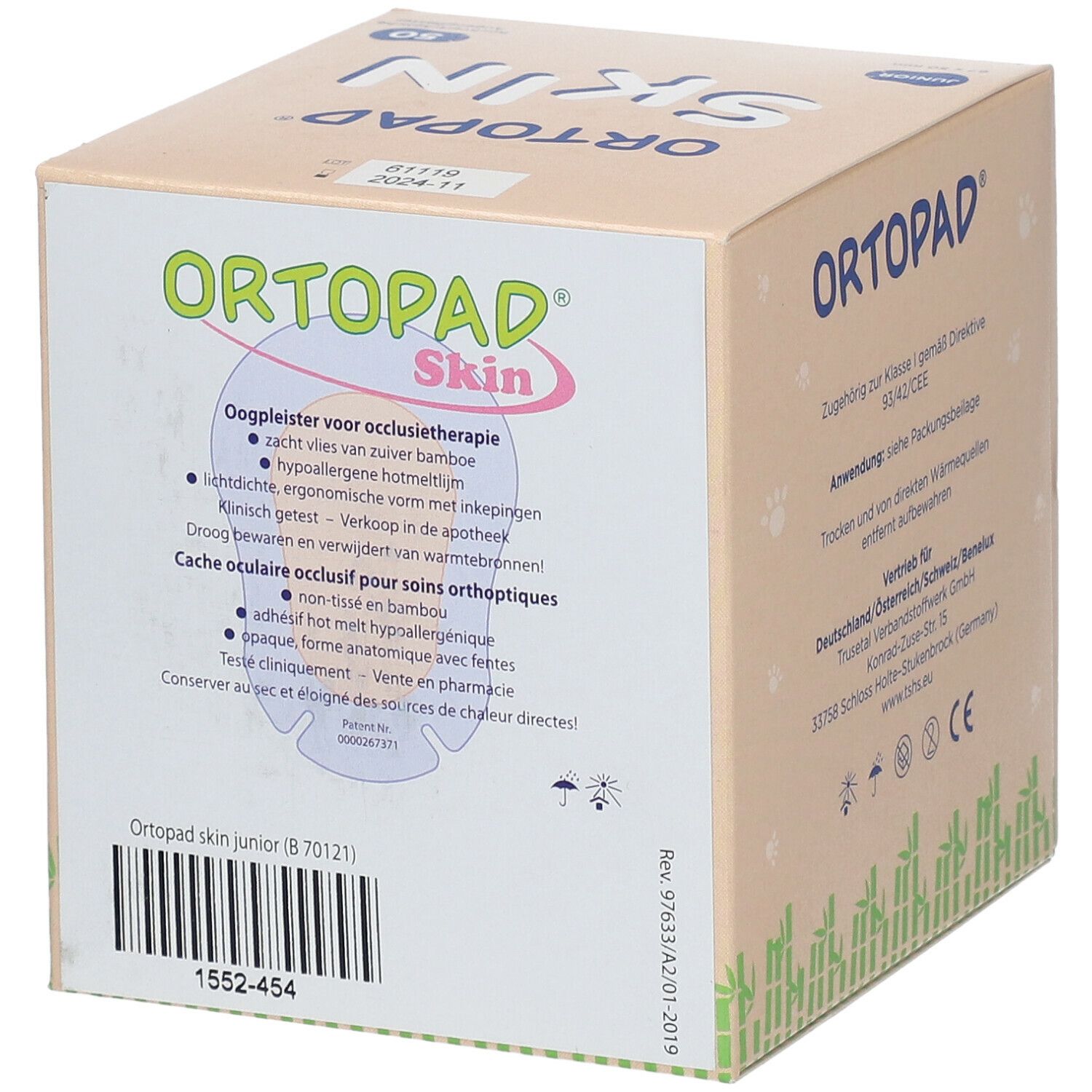 MASTER-AID® ORTOPAD® Skin Junior Augenpflaster