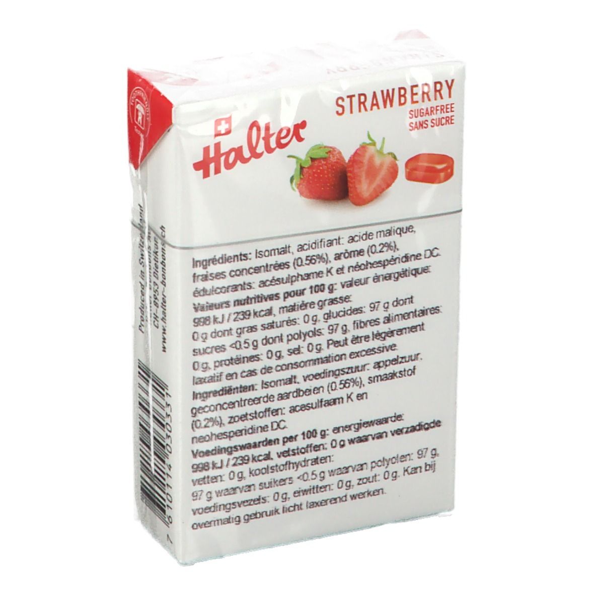 Halter Fraise sans sucres