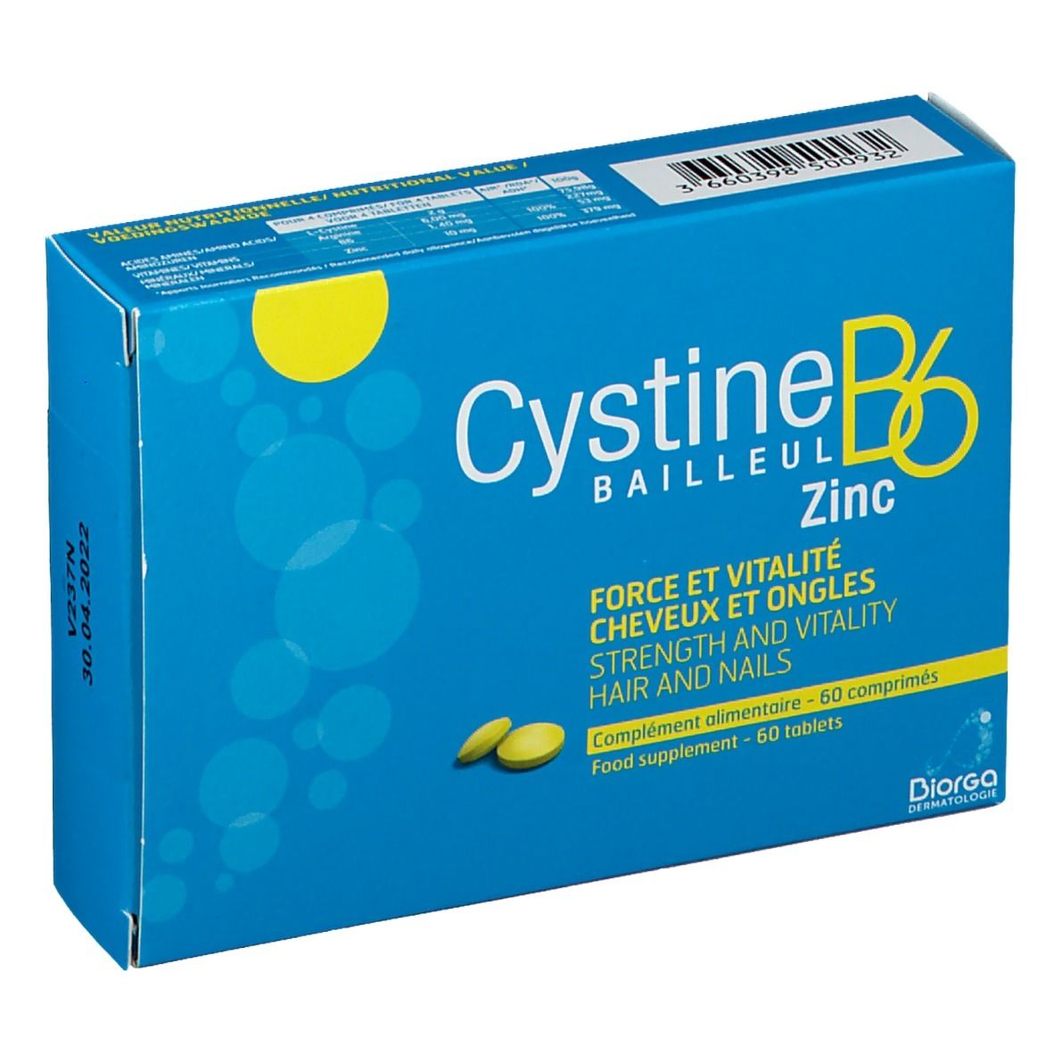 BIORGA Cystiphane  Zink
