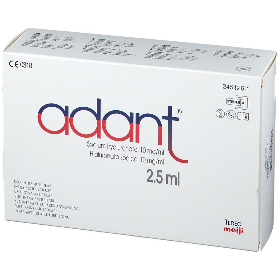 adant® Solution Injection IA 1%