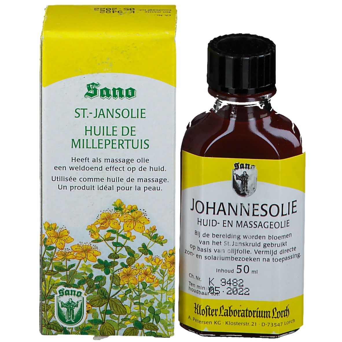 Sano Johanniskrautöl