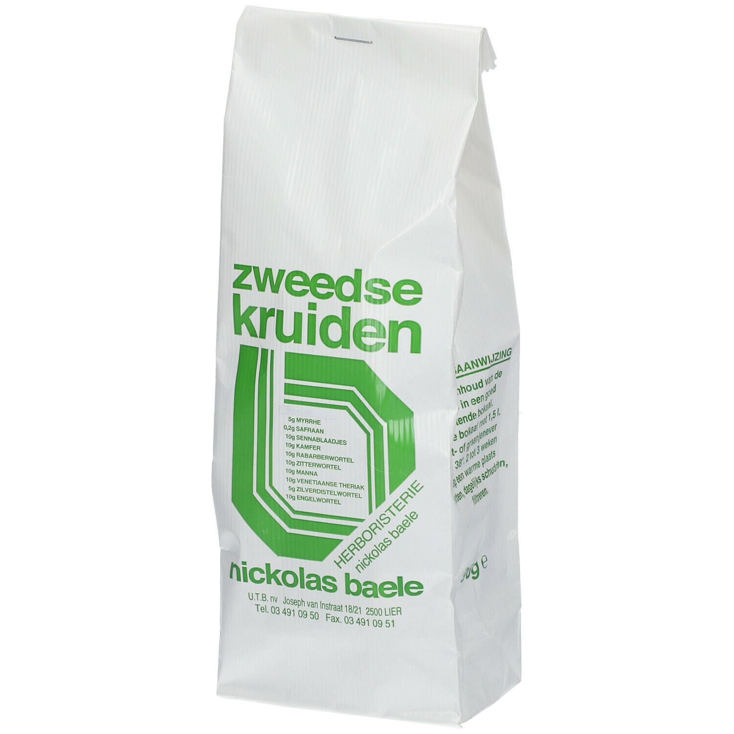 Nickolas baele Herbes du Suédois