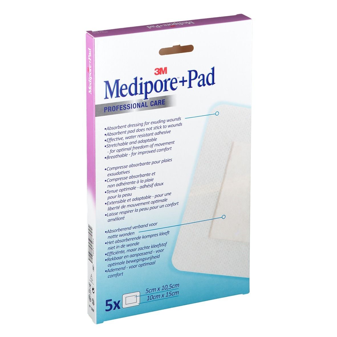 3M™ Medipore™ + Pad 10 x 15 cm