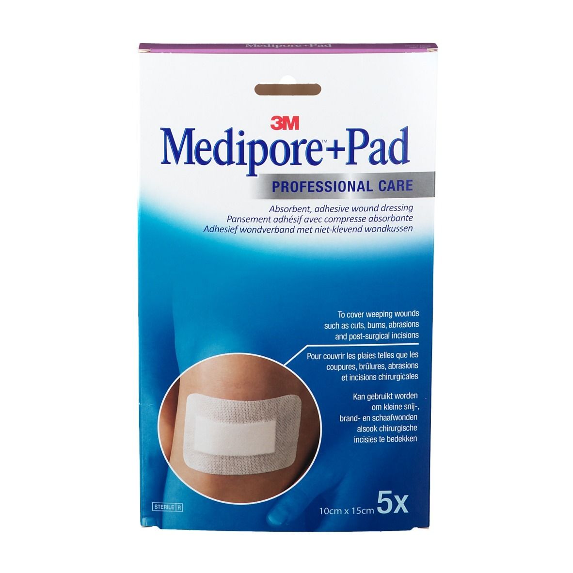3M™ Medipore™ + Pad 10 x 15 cm