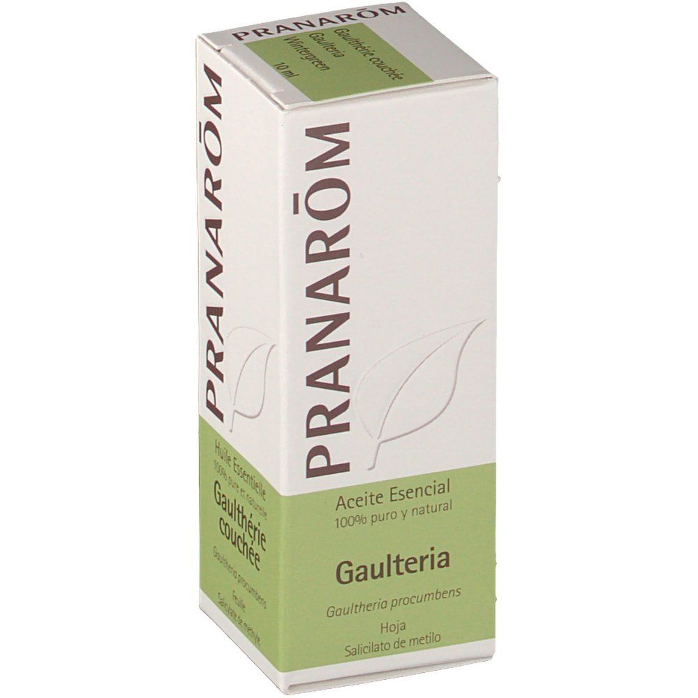 PRANARÔM - Gaulthérie Couchée - Huile Essentielle Chémotypée - Pour Cosmétiques - 100 % Pure Et Naturelle - HECT - 10 ml