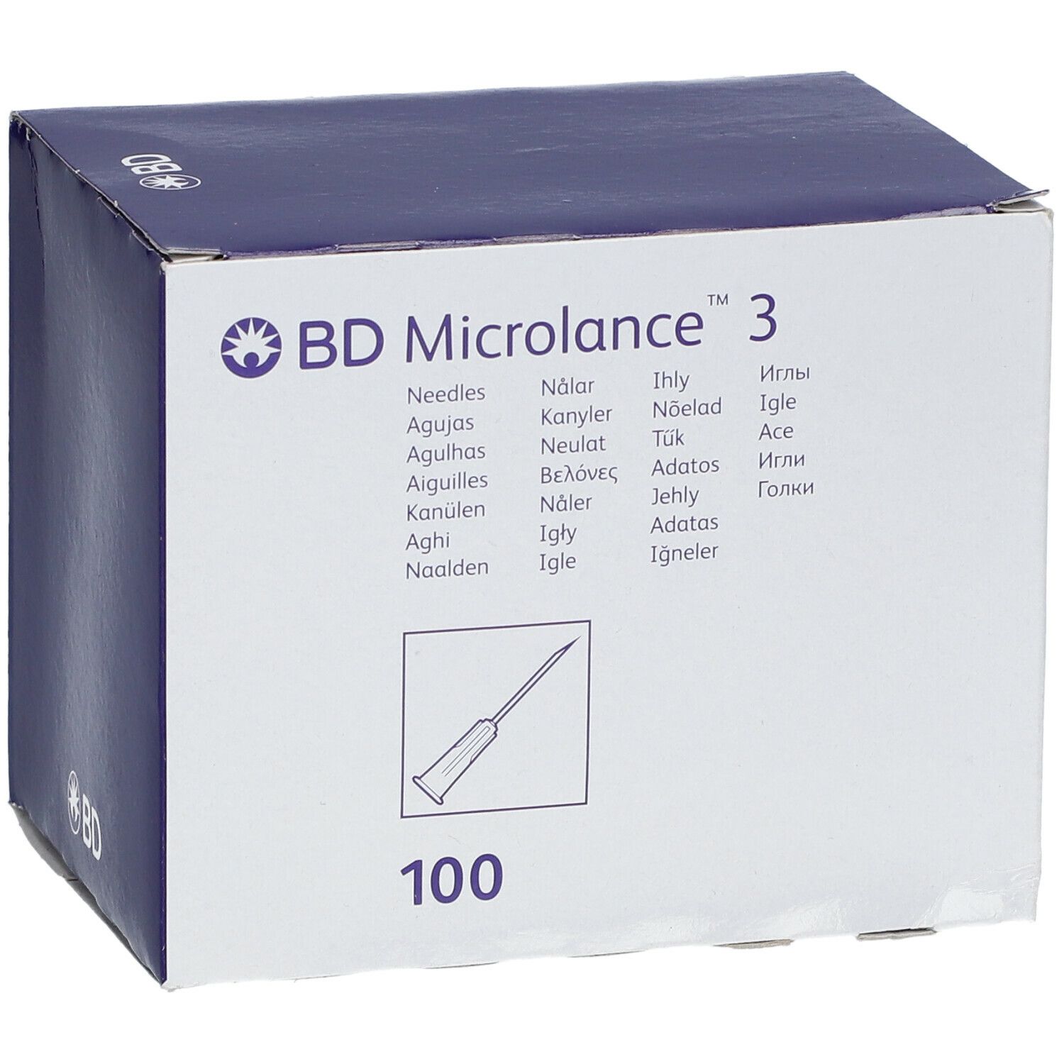 BD Microlance™3 Aiguilles 21G 1 1/2 (0,8 x 40 mm)