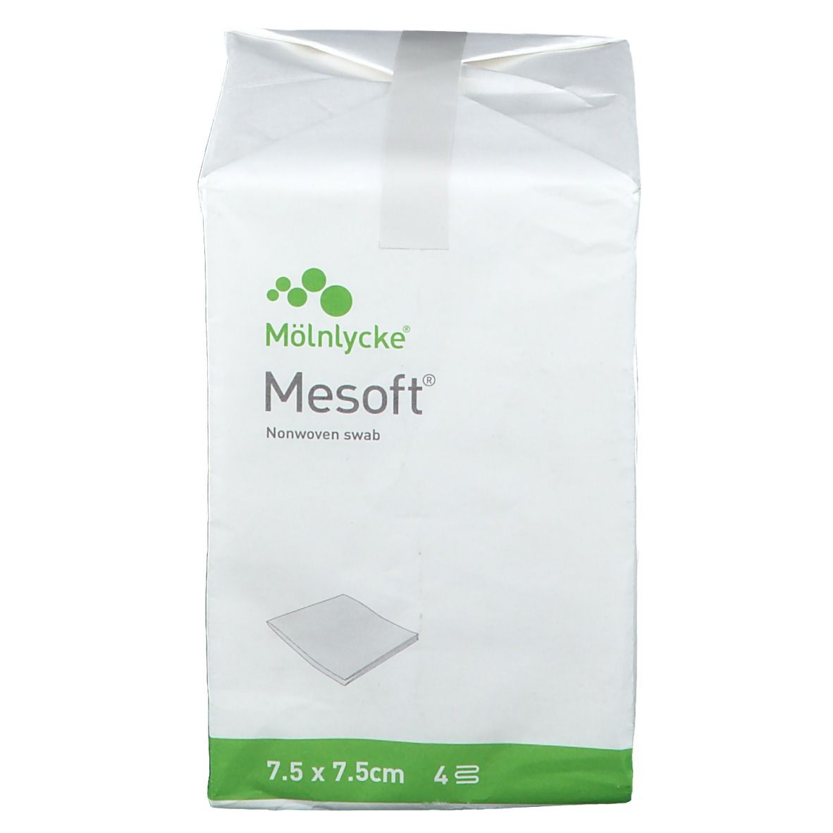 Mesoft® Wundauflage 7,5 cm x 7,5 cm steril