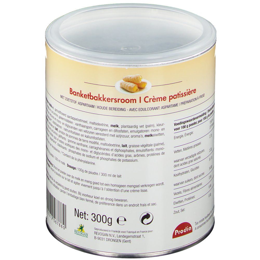 Prodia Gebäck-Sahne