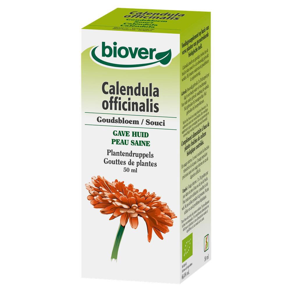 Biover Calendula (Calendula officinalis) Teinture mère Bio