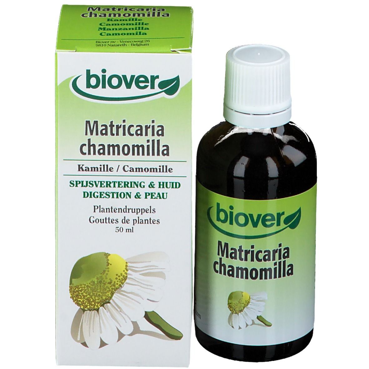 Biover Kamille (Matricaria Chamomilla) Bio Urtinktur