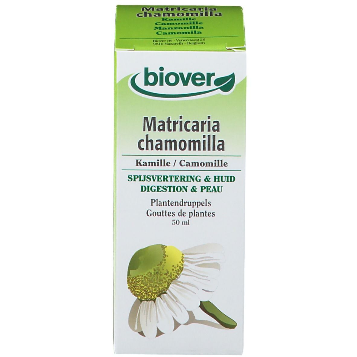 Biover Kamille (Matricaria Chamomilla) Bio Urtinktur