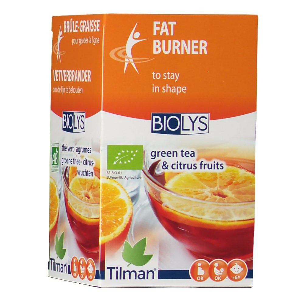 BIOLYS Fettverbrennung grüner Tee & Zitrus Früchte