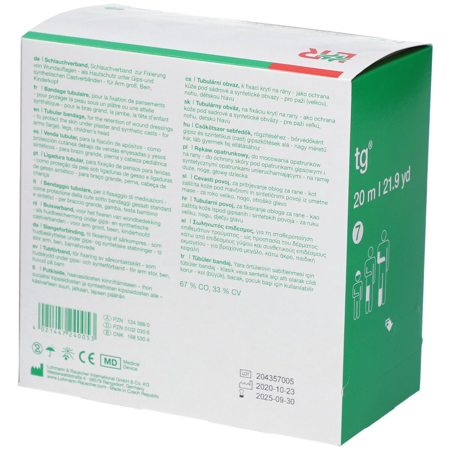 tg® Schlauchverband 7 cm x 20 m