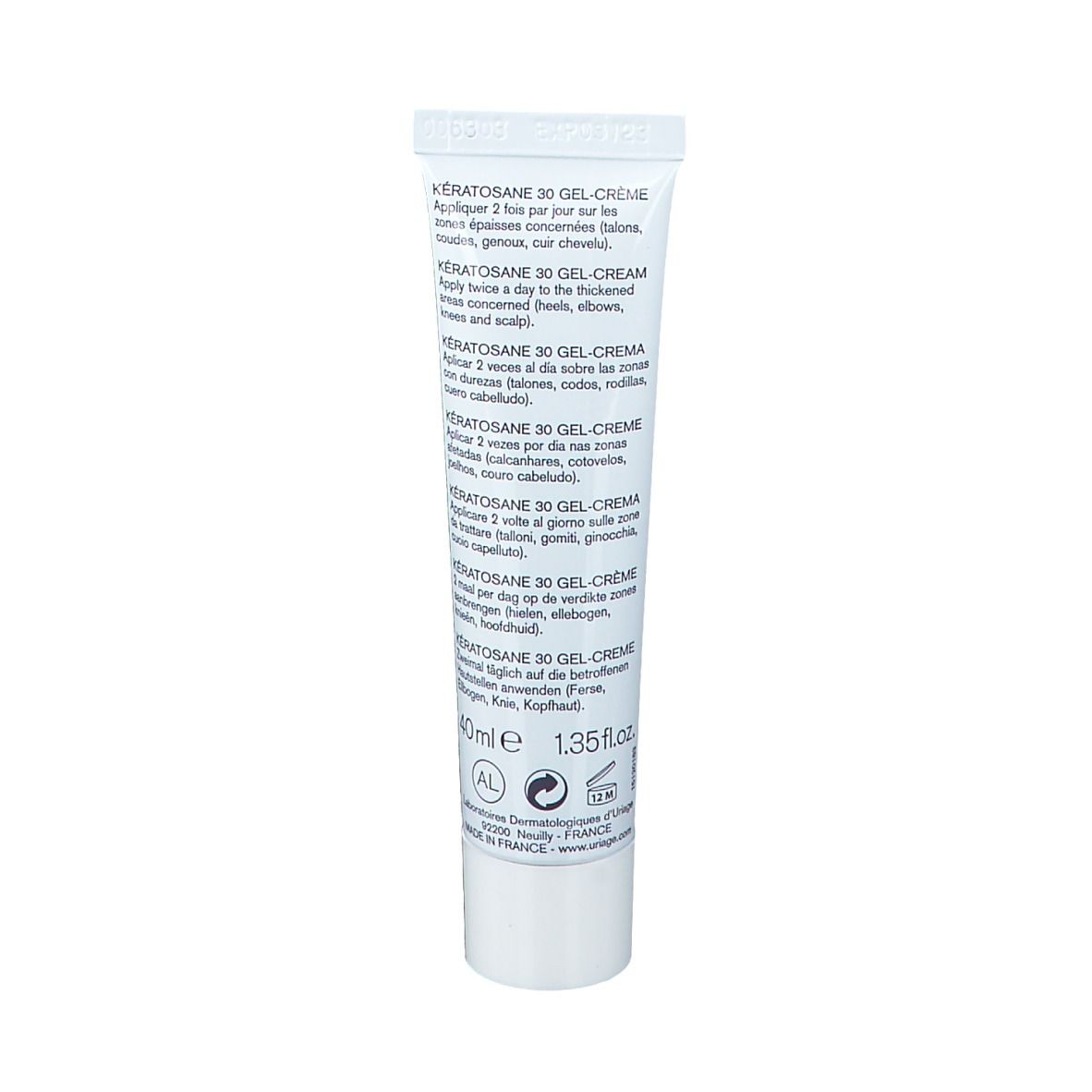 URIAGE Keratosane 30 Gel Creme 40 ml - Redcare Apotheke