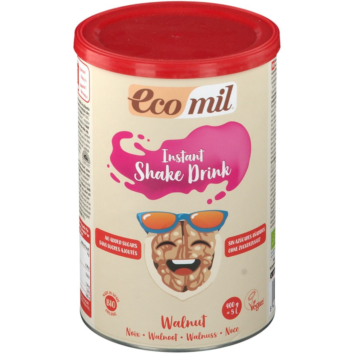 Ecomil Instant Shake Drink Walnuss
