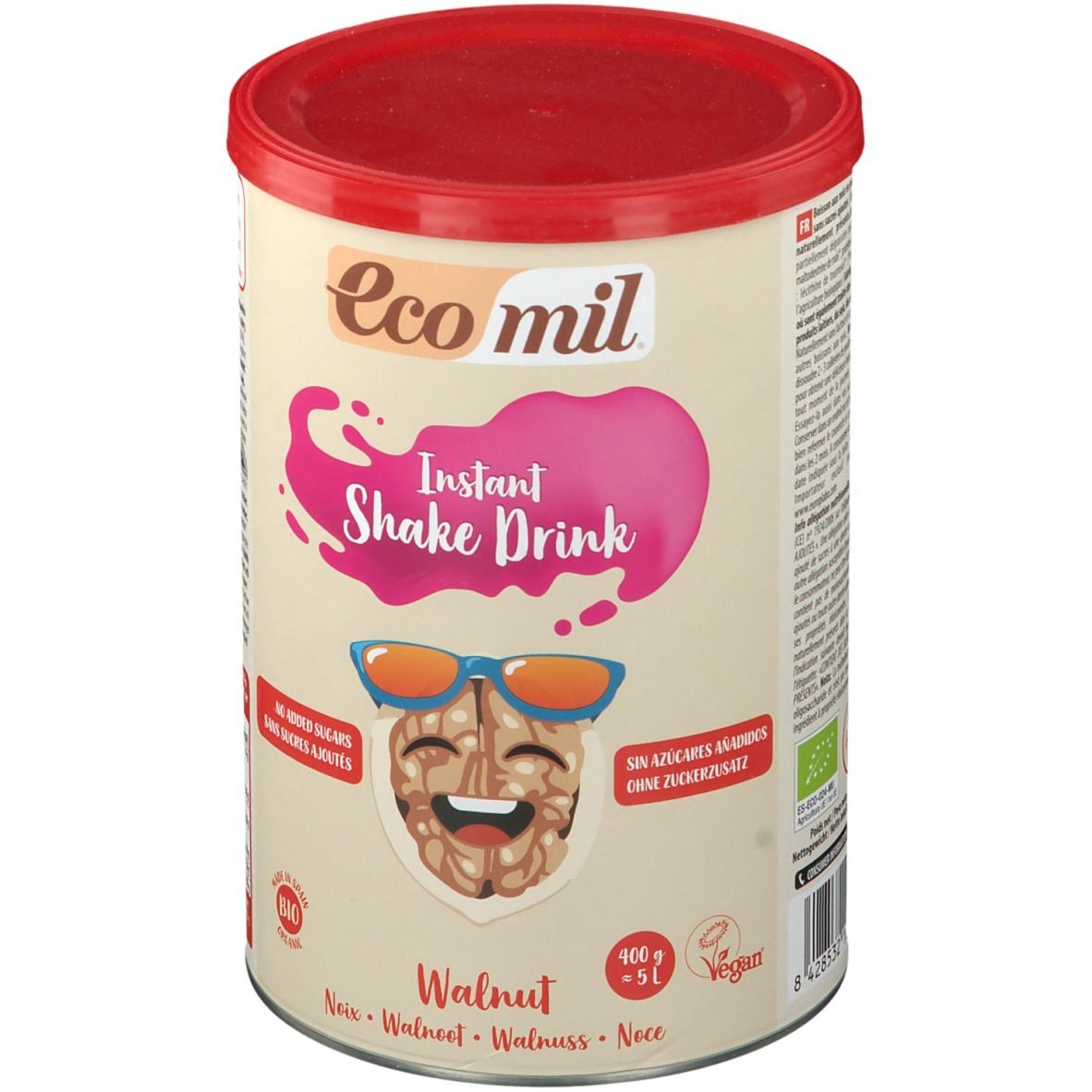 Ecomil Instant Shake Drink Walnuss