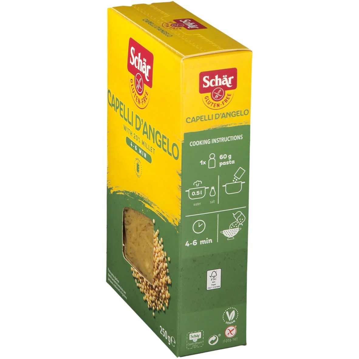 Schär Capelli d'Angelo glutenfreie Pasta