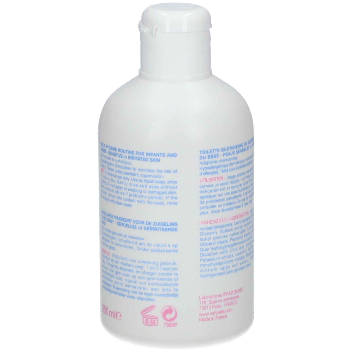 Saforelle® Bébé gel lavant doux