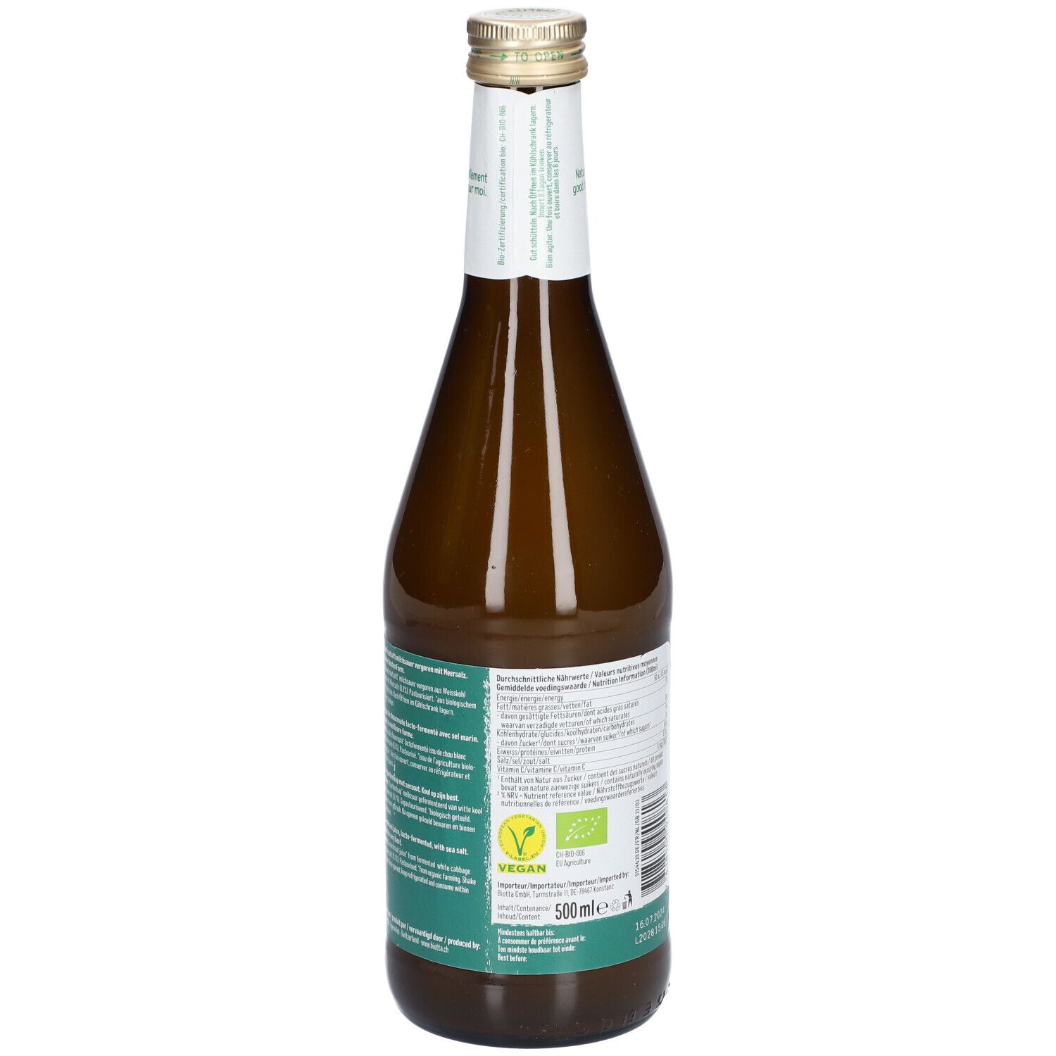 Biotta® Sauerkraut Saft