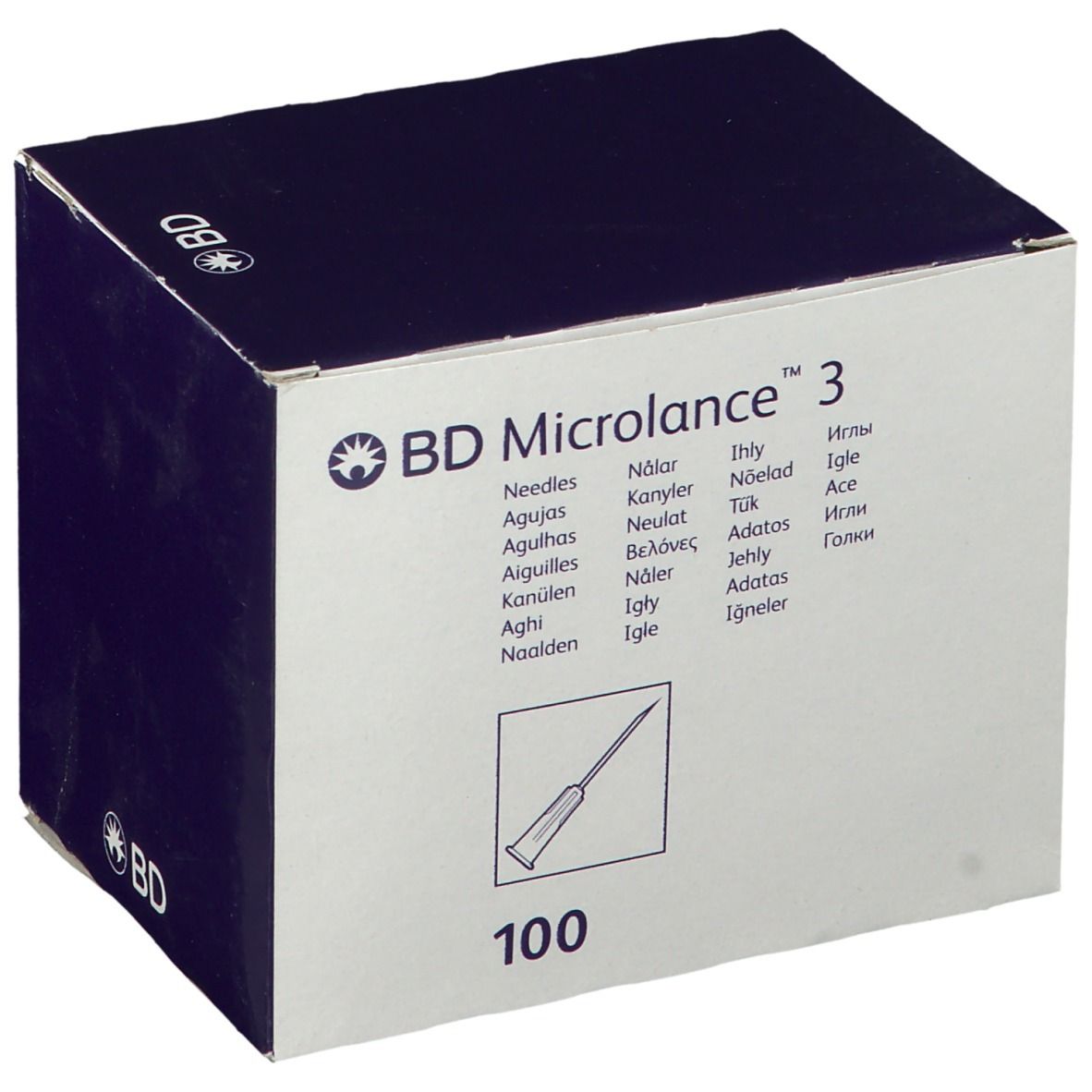 BD Microlance™ 3 Nadeln 18 G 1,2 x 40 mm rosa